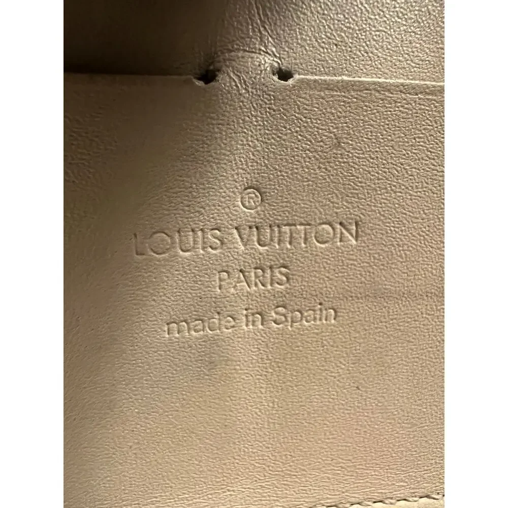 Louis Vuitton Pink Leopard Print Zip Wallet